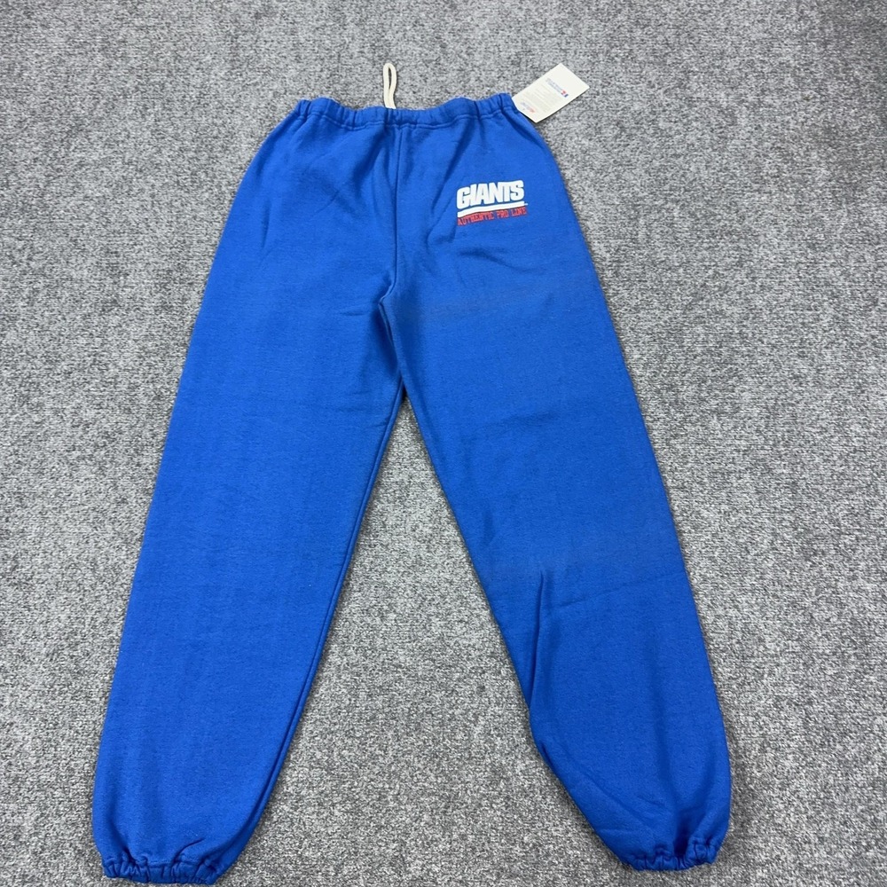 Vintage New York Giants Sweatpants Mens Large Blue NFL Football Russell Athletic